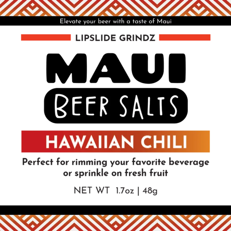 Maui Beer Salts - Hawaiian Chili Pepper